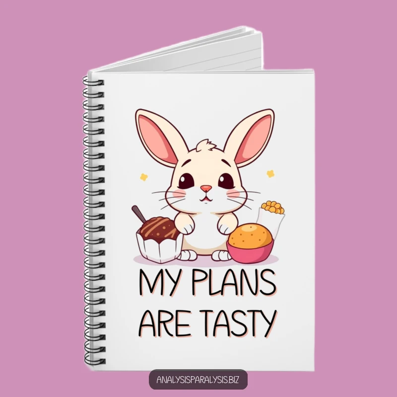 Funny Bunny Snack Notebook: Indecisive Journal, Perfect for Funny Notes